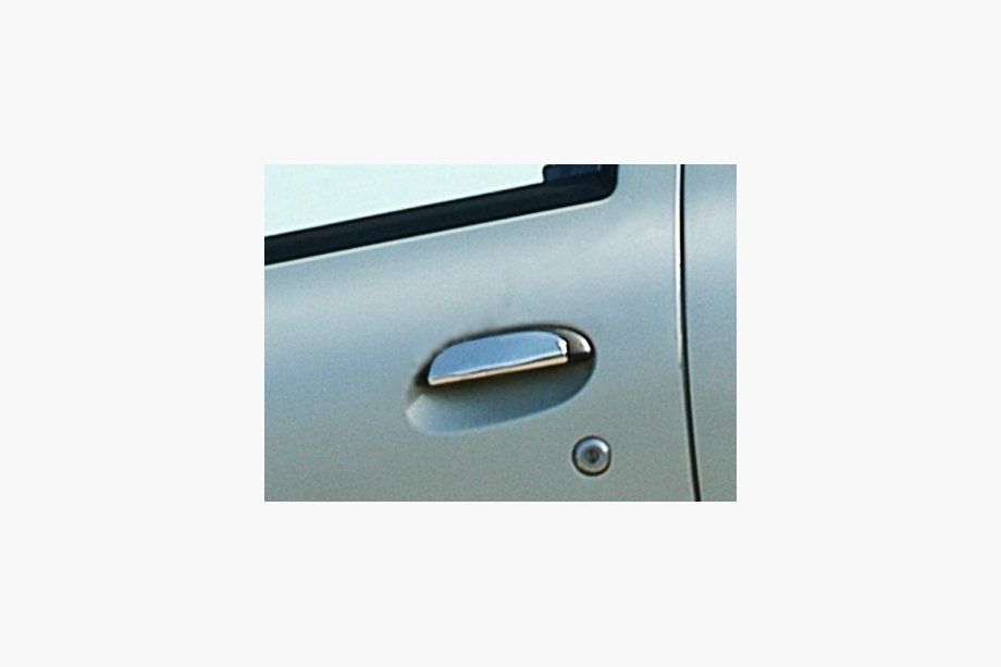 Renault Megane I 1996–2004 Chromové kryty klik dveří (4 ks, nerez) 2 ks, Carmos - turecká ocel Image