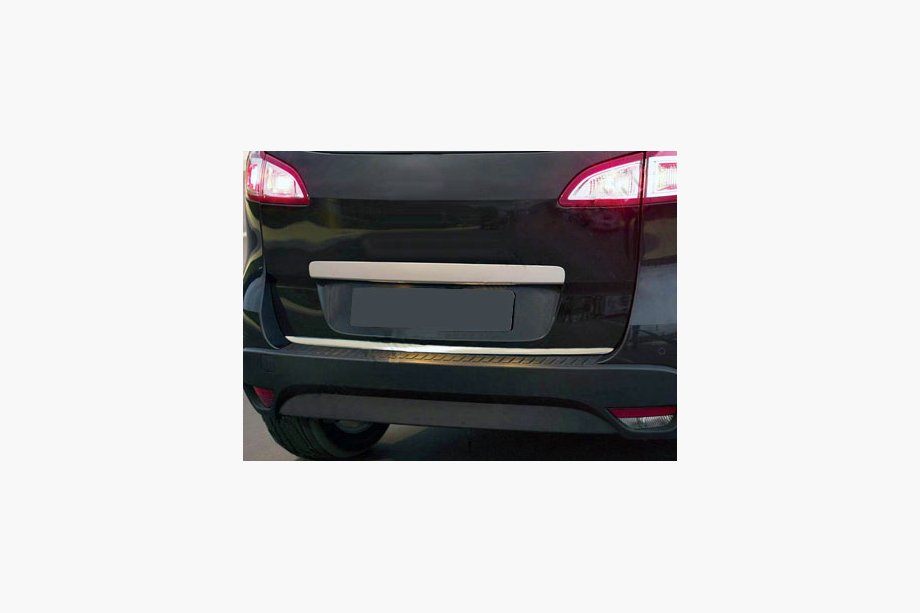 Renault Scenic/Grand 2003–2009 Nerezová lišta na hranu víka kufru Fotografie 1