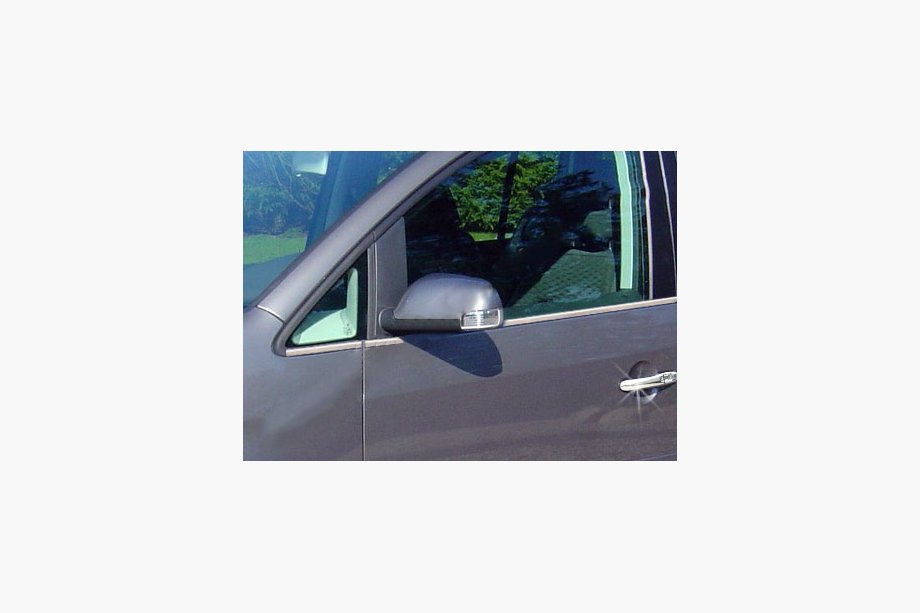Volkswagen Touran 2003–2010 Vnější okenní lišty (8 ks, nerez) Carmos - turecká ocel Fotografie 3