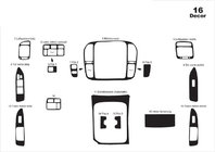 Toyota Land Cruiser 100 1998–2007 Kryty palubní desky Dřevo fotografie 3