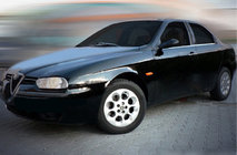Alfa Romeo 156 1997–2007 Okenní lišty z nerezu fotografie 1