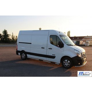 Boční trubky BB002 (2 ks, nerez) Opel Movano 2010–2021 fotografie 2