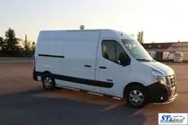 Opel Movano 2010–2021 Boční trubky BB002 (2 ks, nerez) fotografie 2