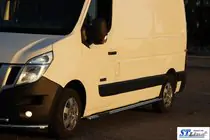 Opel Movano 2010–2021 Boční trubky BB002 (2 ks, nerez) fotografie 6