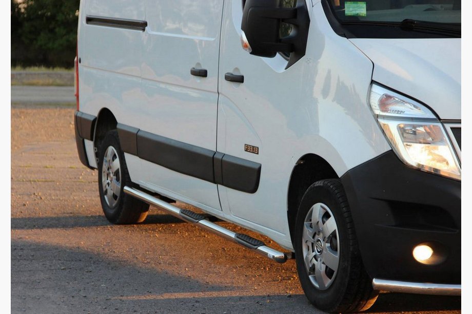 Renault Master 2011–2023 Boční trubky BB002 (2 ks, nerez) Image
