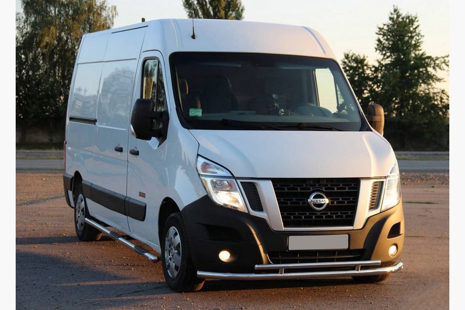 Renault Master 2011–2023 Přední ochranný rám ST016 (nerez) Image