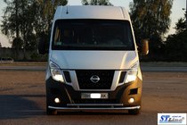 Renault Master 2011–2023 Přední ochranný rám ST016 (nerez) fotografie 2