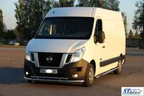 Nissan NV400 2010–2024 Přední ochranný rám ST016 (nerez) fotografie 3