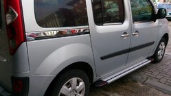 Mercedes Citan 2013–2021 Lišta posuvných dveří (2 ks, nerez) fotografie 2