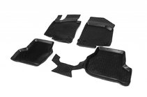 Skoda Octavia II A5 2006–2010 Gumové autokoberce (4 ks, Niken 3D) fotografie 1