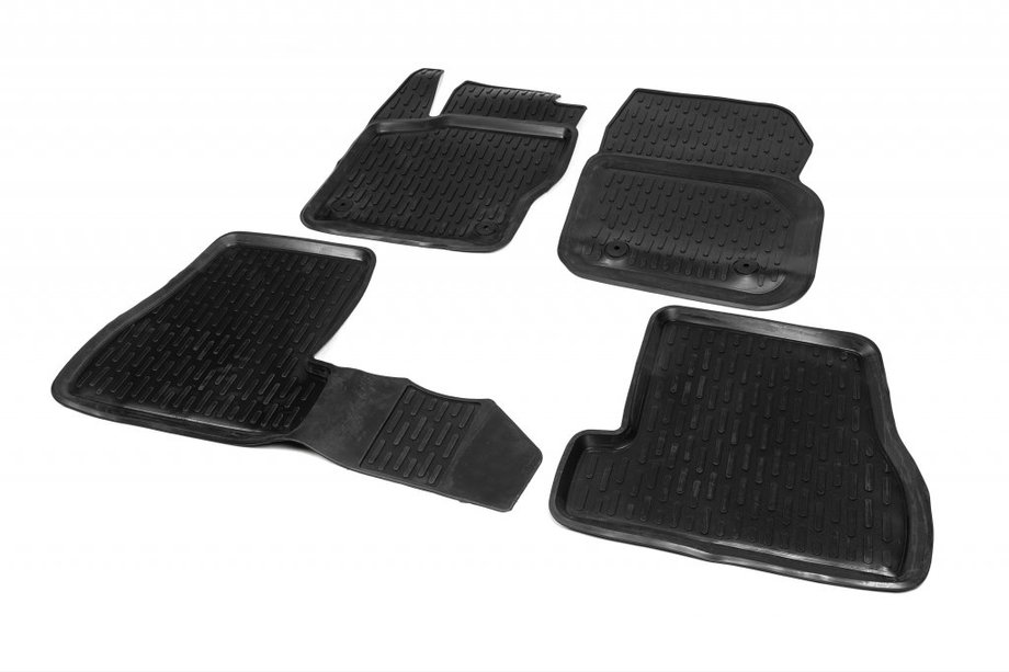 Ford Focus III 2011–2017 Gumové autokoberce (4 ks, Niken 3D) Image