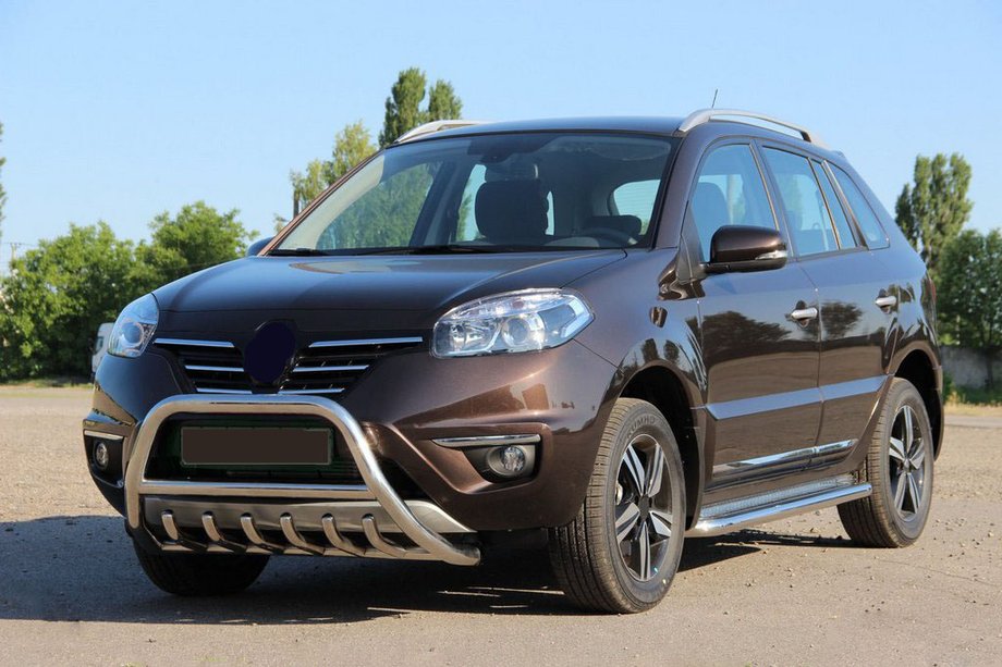 Renault Koleos 2008–2016 Přední ochranný rám (bull bar) WT003 (nerez) Fotografie 1