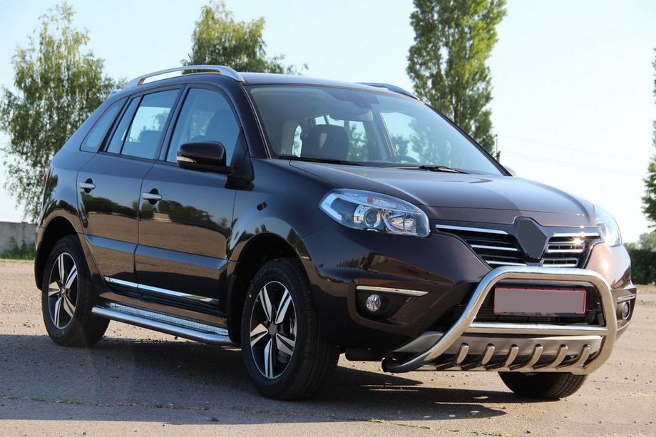 Renault Koleos 2008–2016 Přední ochranný rám (bull bar) WT003 (nerez) Fotografie 3