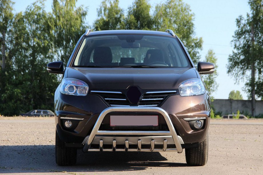 Renault Koleos 2008–2016 Přední ochranný rám (bull bar) WT003 (nerez) Fotografie 5