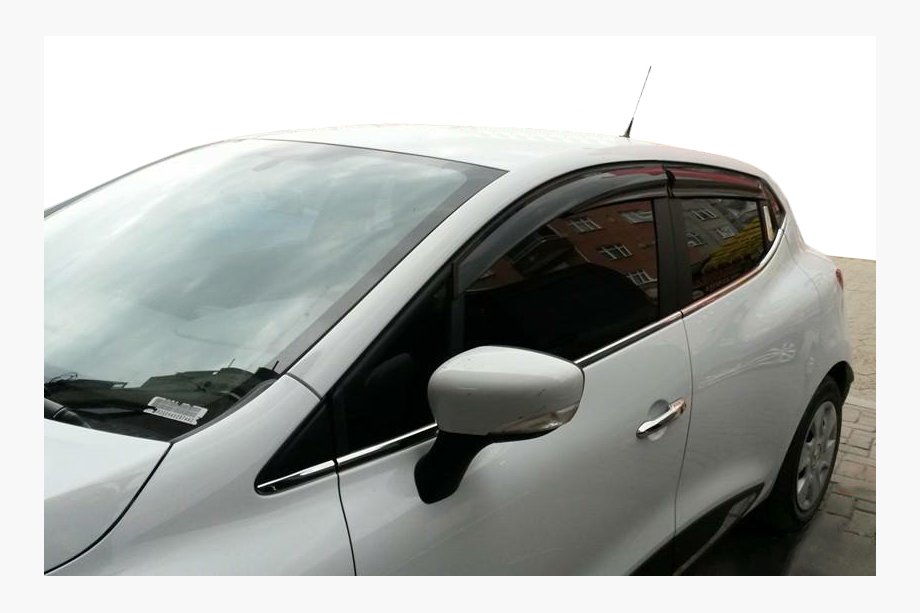 Renault Clio IV 2012–2019 Deflektory oken HB (4 ks, Sunplex Sport) Image