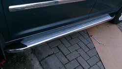 Volkswagen Caddy 2004–2010 Boční nášlapy Omsa MSline (2 ks, hliník) fotografie 3