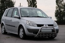 Renault Scenic/Grand 2003–2009 Přední ochranný rám WT004 (nerez) fotografie 3
