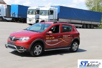 Renault Sandero 2013–2022 Boční trubky BB001 (2 ks, nerez) 60 mm fotografie 7