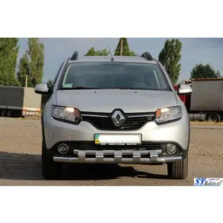 Přední ochranný rám ST015 (nerez) fotografie 2