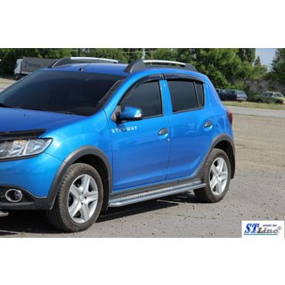 Boční nášlapy KB001 (nerez) Dacia Sandero 2013–2020 fotografie 2