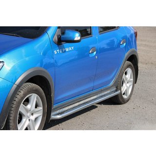 Boční nášlapy KB001 (nerez) Dacia Sandero 2013–2020 fotografie 1