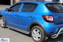 Renault Sandero 2013–2022 Boční nášlapy KB001 (nerez) fotografie 3