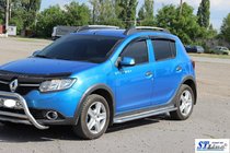 Renault Sandero 2013–2022 Boční nášlapy KB001 (nerez) fotografie 4