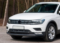 Volkswagen Tiguan 2016–2023 Chromové lišty na hranu masky a světlometů 2016-2020 (3 ks, nerez) fotografie 1