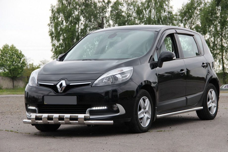 Renault Scenic/Grand 2009–2016 Přední ochranný rám ST015 (nerez) Image