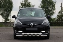 Renault Scenic/Grand 2009–2016 Přední ochranný rám ST015 (nerez) fotografie 3