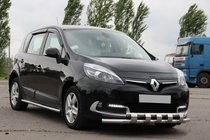 Renault Scenic/Grand 2009–2016 Přední ochranný rám ST015 (nerez) fotografie 4