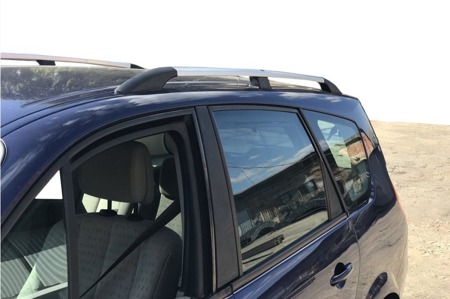 Renault Scenic/Grand 2003–2009 Střešní ližiny chrom (2 ks) Image