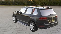 Volkswagen Touareg 2010–2018 Boční nášlapy Rainbow (2 ks, hliník) fotografie 2