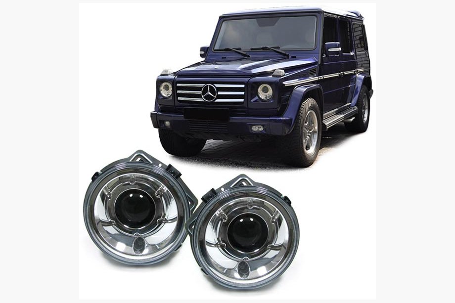 Mercedes G-Class W463 1990–2018 Přední světlomety (malý typ, 1989-2006) Image