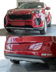 Kia Sportage 2015–2021 Přední a zadní lip spoilery 2015-2019 V2 (plast) fotografie 2