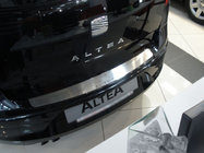 Seat Altea 2004–2015 Nerezová lišta na zadní nárazník Nathaniko (standard, nerez) fotografie 1