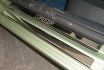 Seat Cordoba 2000–2009 Chromové kryty prahů Nataniko (8 ks, nerez) fotografie 1