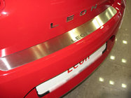 Seat Leon 2005–2012 Nerezová lišta zadního nárazníku Natanika fotografie 1
