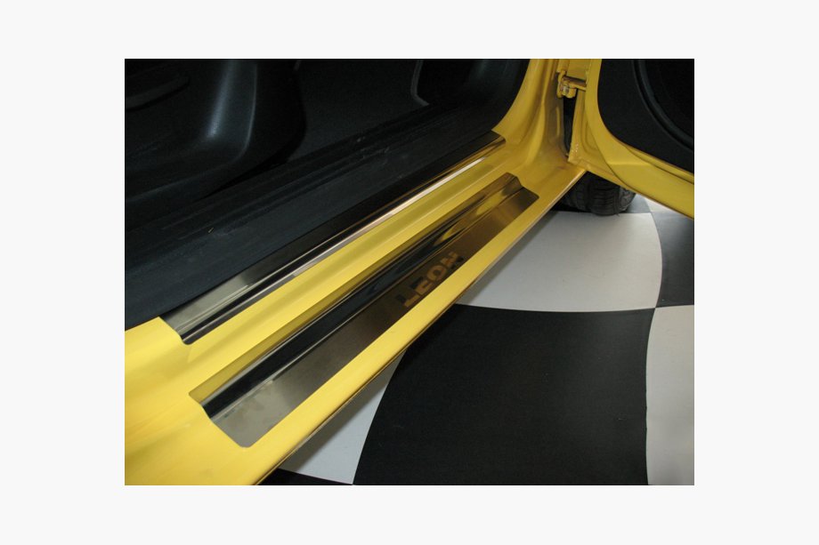 Seat Leon 2005–2012 Chromové kryty prahů Nataniko (8 ks, nerez) Image