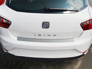 Seat Ibiza 2010–2017 Ochranná lišta zadního nárazníku Nathaniko (nerez) fotografie 1