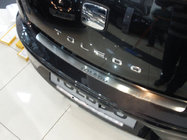 Seat Toledo 2005–2012 Ochranná lišta zadního nárazníku Nathaniko (nerez) fotografie 1
