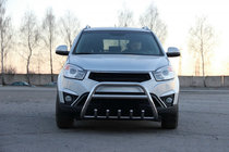 SsangYong Korando 2010–2019 Přední ochranný rám (bull bar) WT003 (nerez) fotografie 2