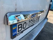 Nissan NV300/Primastar 2016– Lišta nad SPZ (nerez) Carmos - turecká ocel fotografie 12