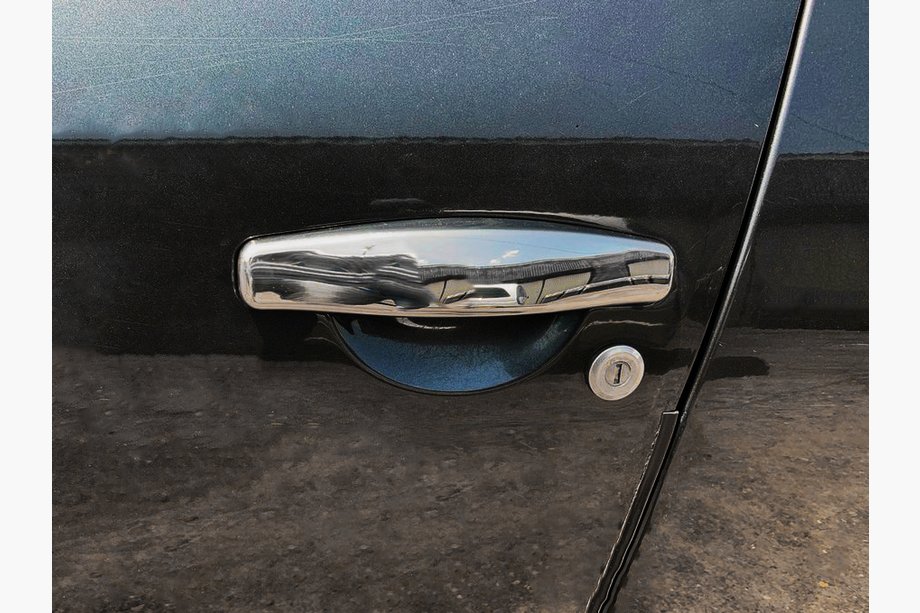 Dacia Sandero 2007–2013 Chromové kryty klik dveří (4 ks, nerez) OmsaLine – italská nerezová ocel Image