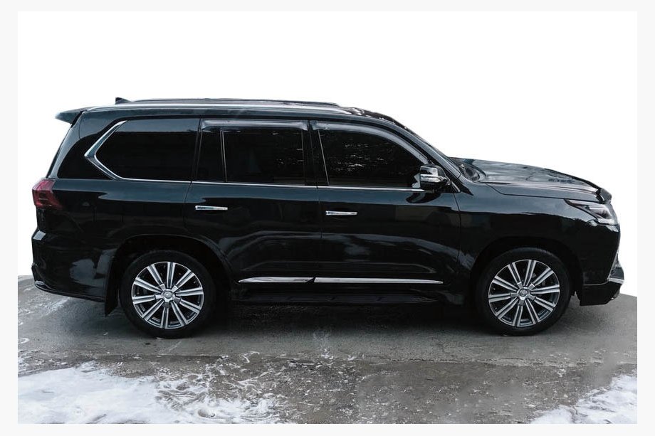 Lexus LX570/450d 2008–2022 Dveřní lišty (design 2016+) Fotografie 8