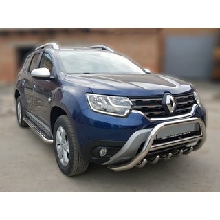 Nerezový přední ochranný rám (bullbar) WT003 bez nápisu fotografie 1