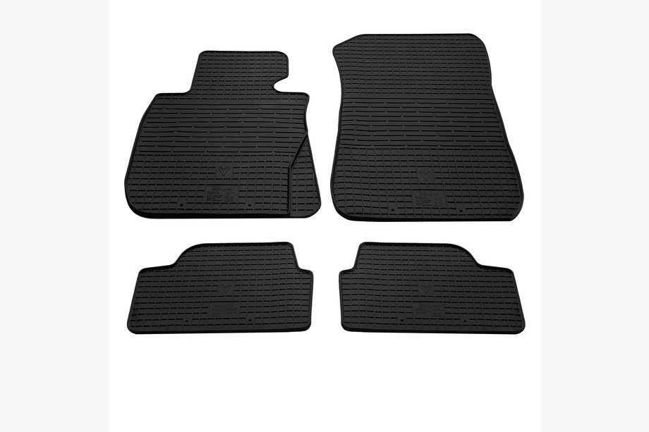 BMW řada 1 E81/E82/E87/E88 2004–2011 Gumové autokoberce do interiéru (4 ks, Stingray Premium) Image
