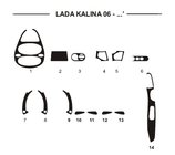 Lada Kalina 2004–2011 Kryty palubní desky (Hartman) fotografie 1