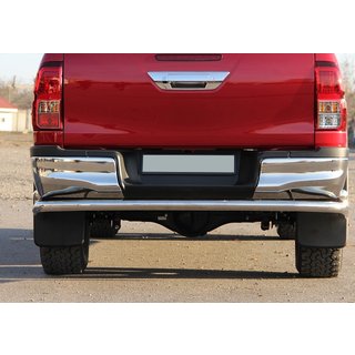 Zadní ochranný rám AK005-2 (nerez) Toyota Hilux 2015– fotografie 2