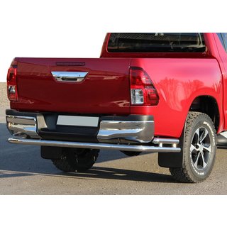 Zadní ochranný rám AK005-2 (nerez) Toyota Hilux 2015– fotografie 1